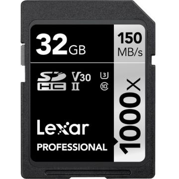 Lexar LSD32GCRBEU1000 PROFESSIONAL SD (1000X) 32GB SD CARD