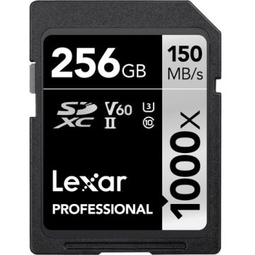 Lexar LSD256CRBEU1000 PROFESSIONAL SD (1000X) 256GB SD CARD