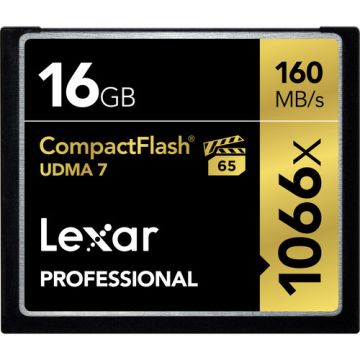 Lexar LCF16GCRBEU1066 COMPACTFLASH (1066X) 16GB Card